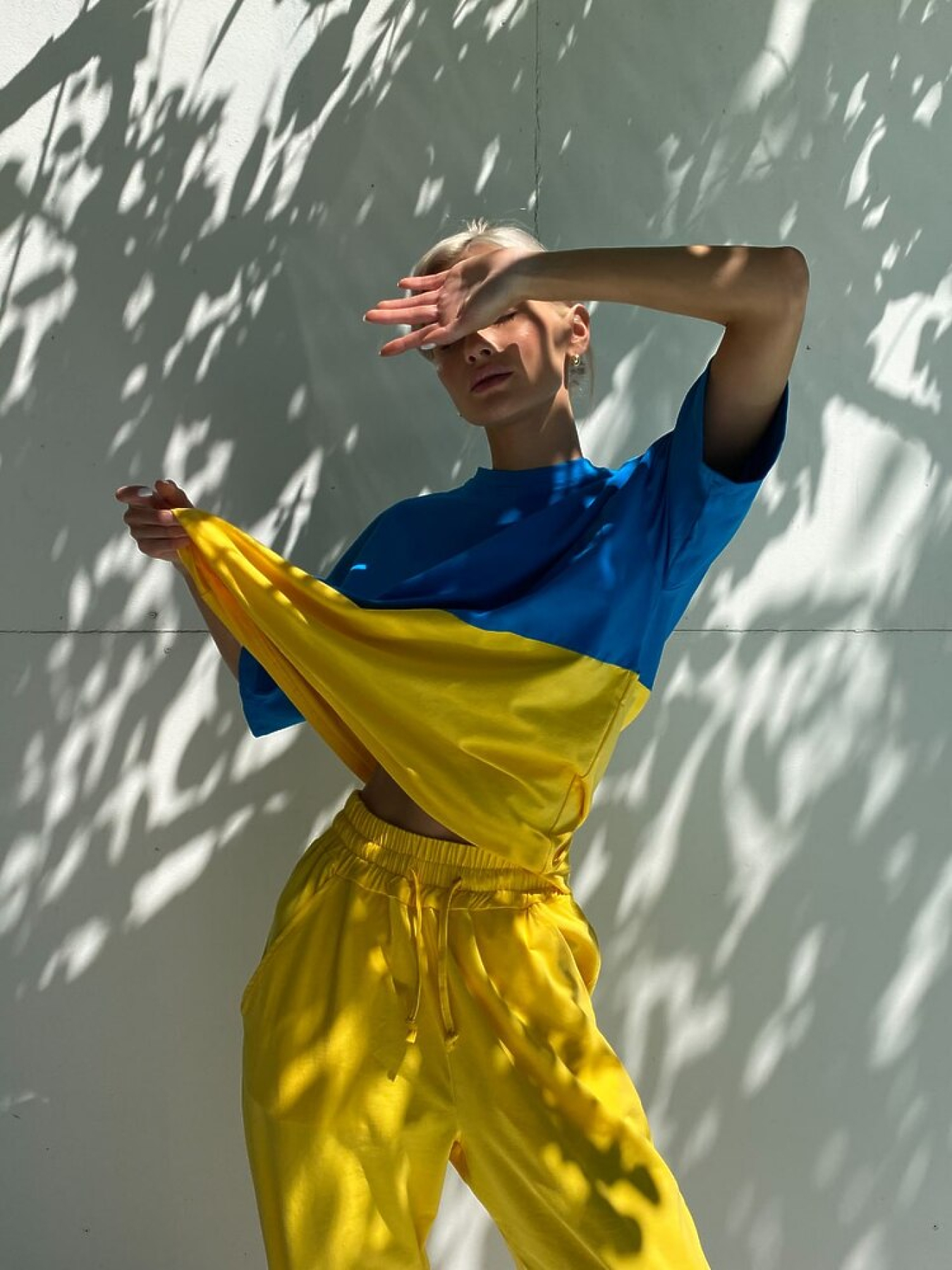 Жіночі комфортні штани оверсайз UKRAINE, Жовтий Milirud (mil495) модель mil495-zhovtij Фото