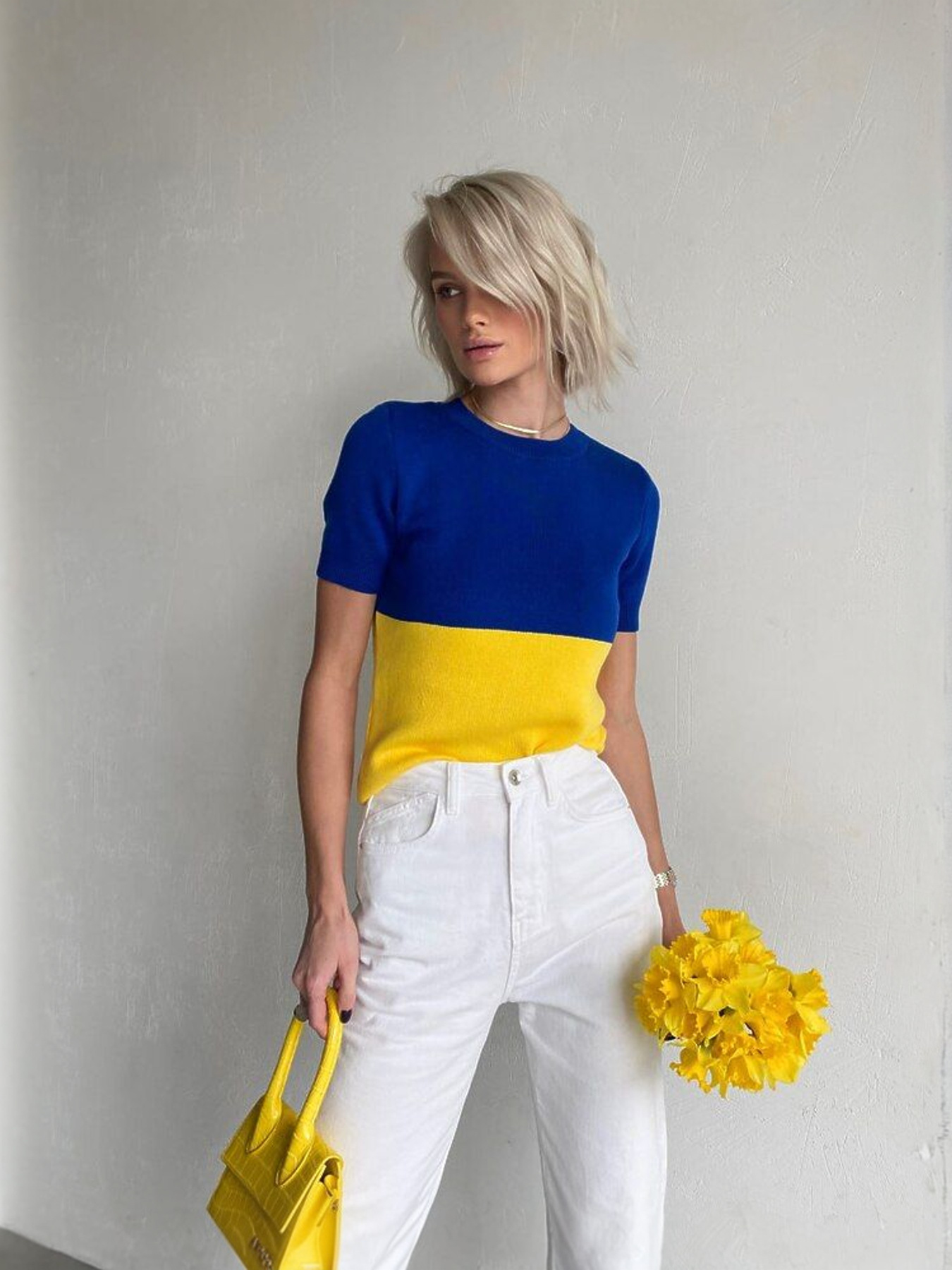 Футболка Milirud модель mil493-blakitno-zhovtij Фото