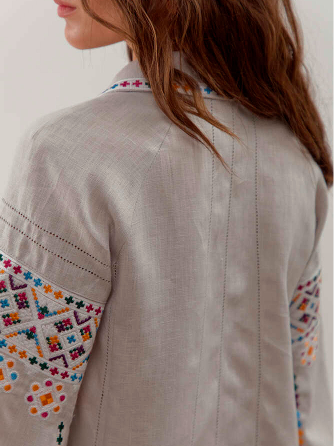 Вышиванки Folk Moda модель fm3046-srij Фото