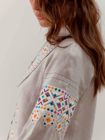 Вышиванки Folk Moda модель fm3046-srij Фото