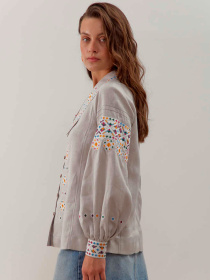 Вышиванки Folk Moda модель fm3046-srij Фото