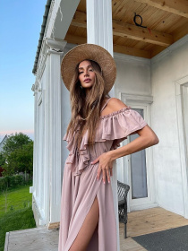 Комбинезон Milirud модель mil383-bezhevij Комбинезон Milirud модель mil383-bezhevij Фото