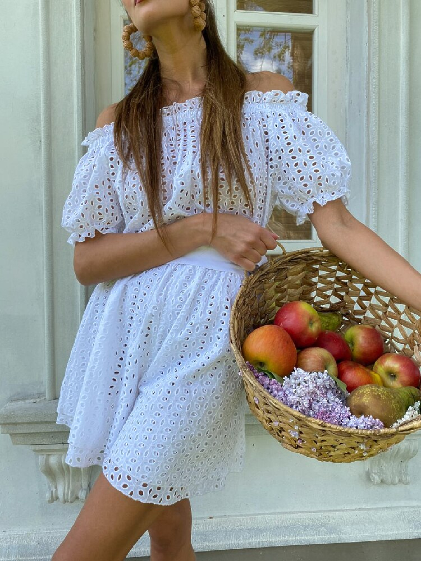 Жіночий літній комбінезон Ajur із прошви, Білий Milirud (mil382) модель mil382-blij Жіночий літній комбінезон Ajur із прошви, Білий Milirud (mil382) модель mil382-blij Фото