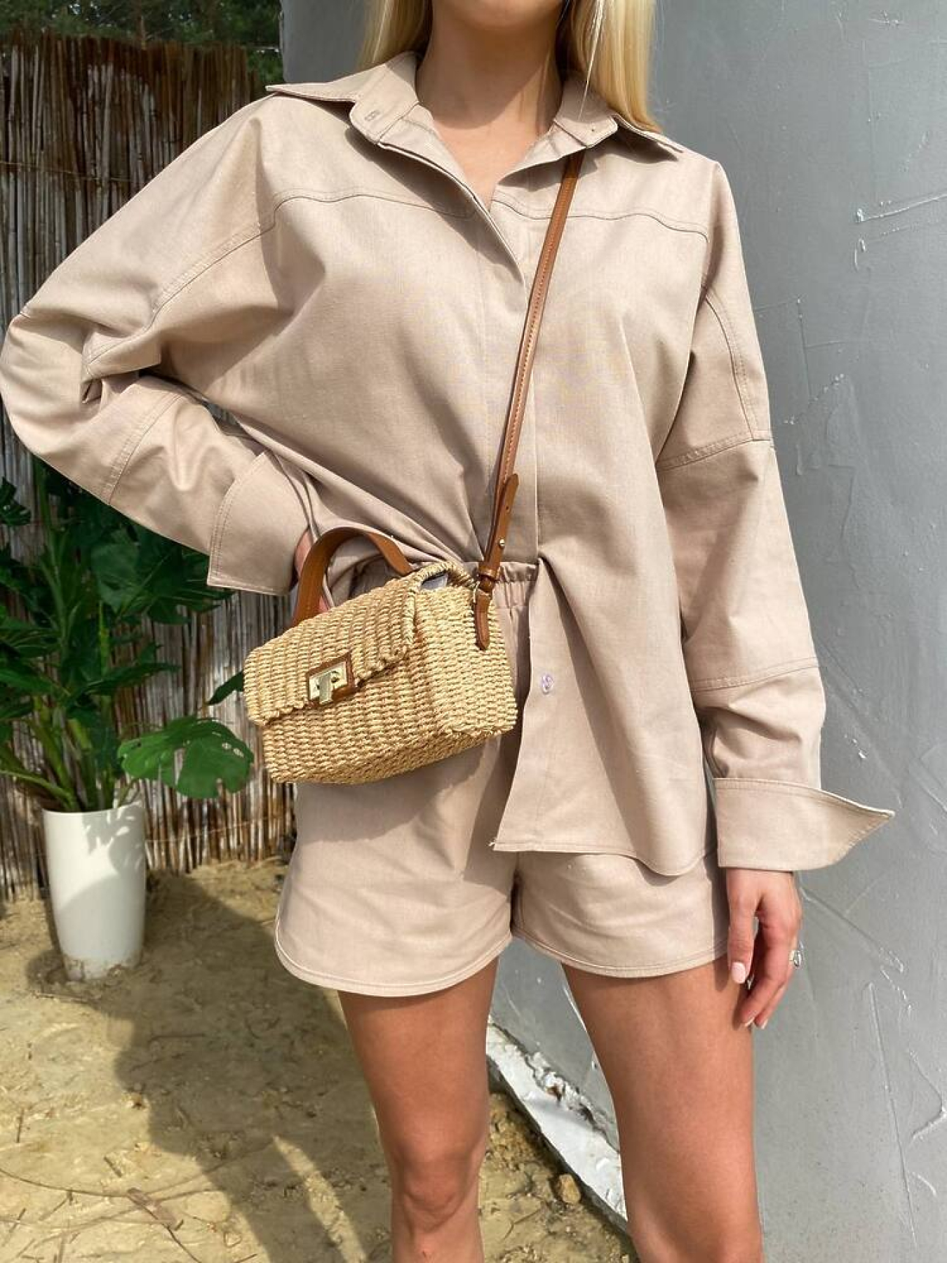 Повседневный костюм Milirud модель mil371-bezhevij Фото