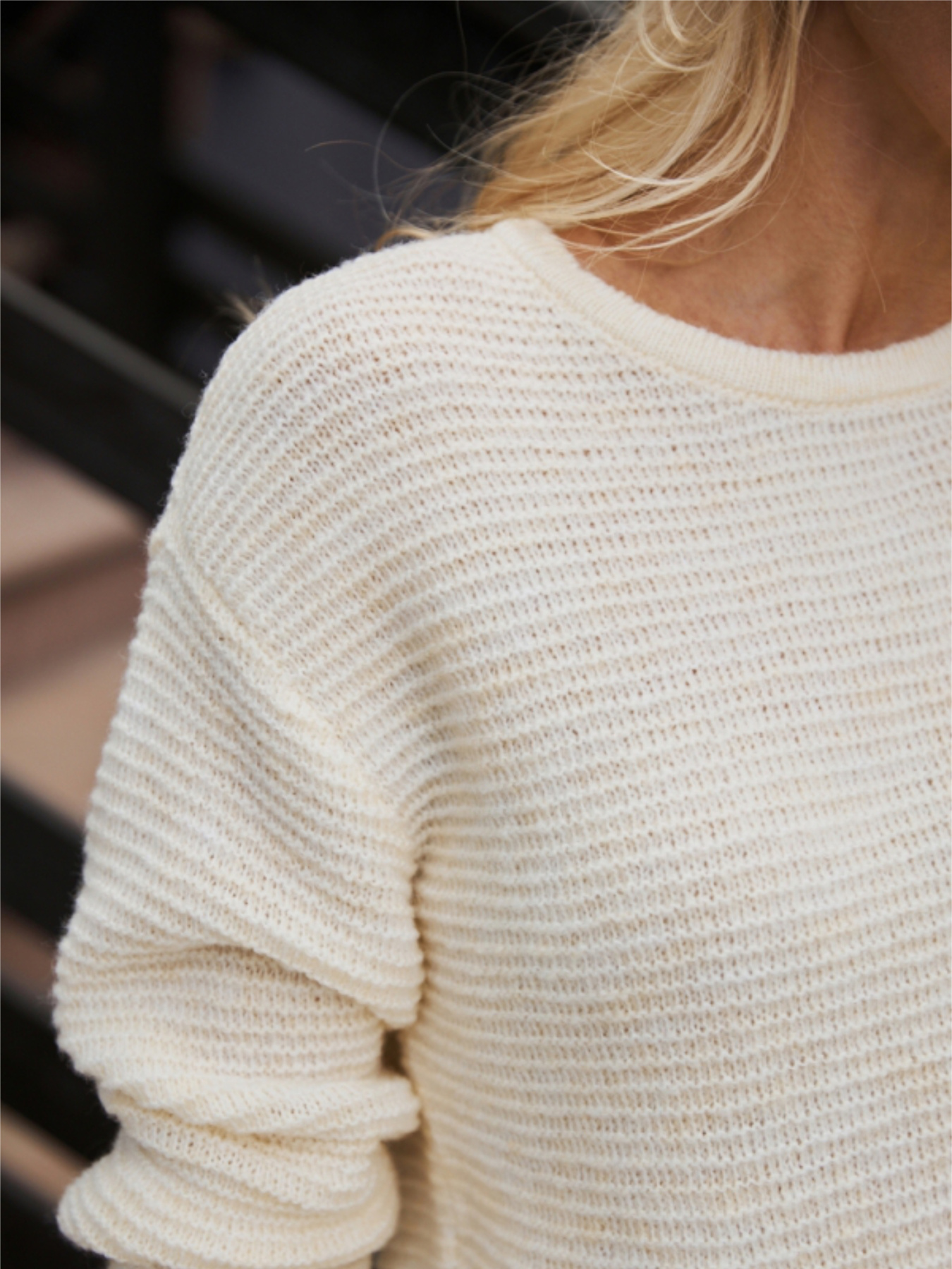 Жіночий напівпрозорий теплий джемпер із вовни, Лимонний TrikoBakh (2910) модель 2910-limon Фото