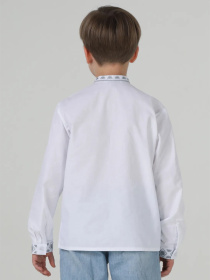 Дитяча вишиванка для хлопчика, Білий Folk Moda (fm3069) модель fm3069-blij Фото