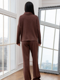 Повседневные штаны RiMari модель 0525-shokolad Повседневные штаны RiMari модель 0525-shokolad Фото