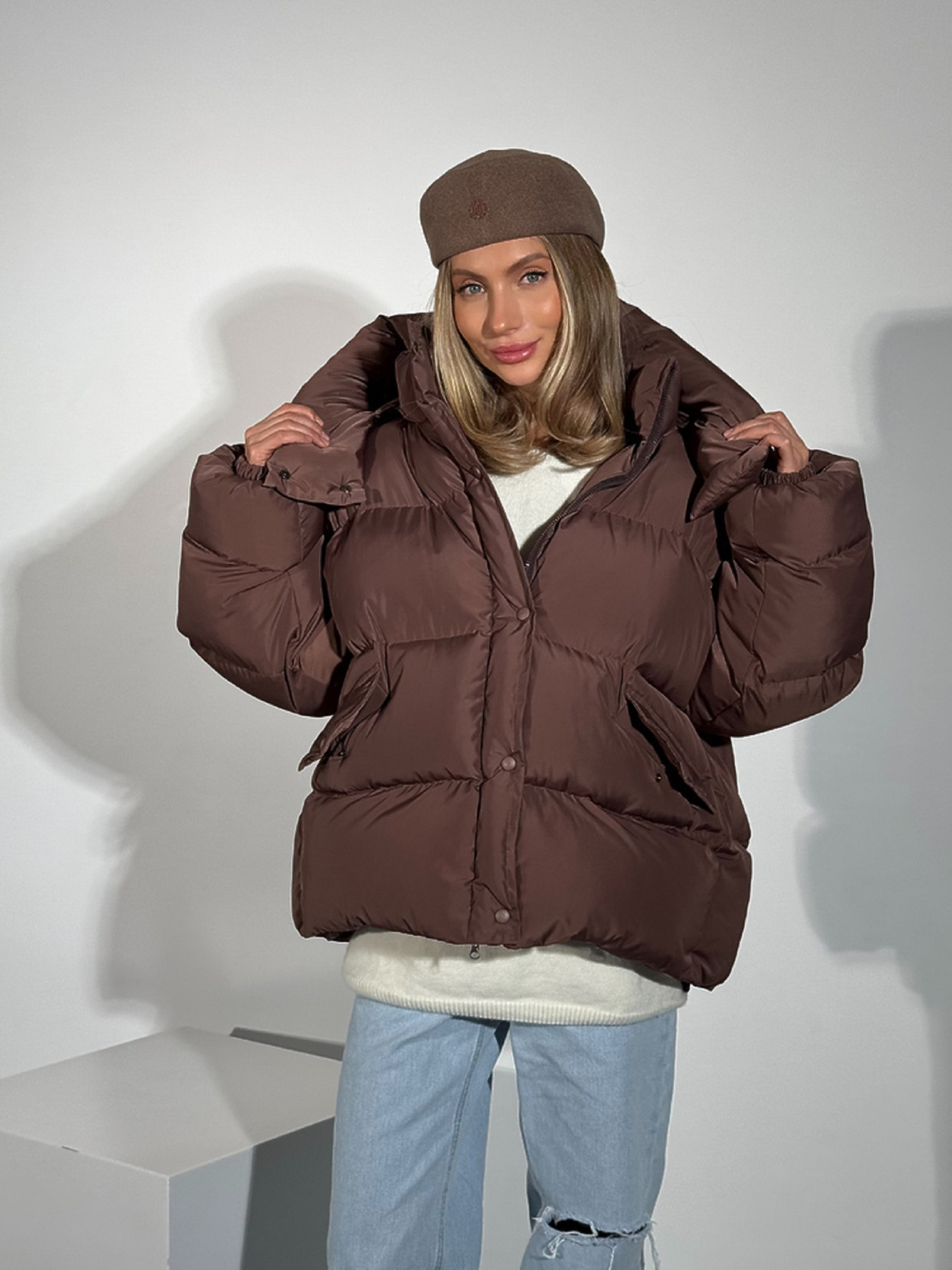 Пуховик Milirud модель mil588-shokoladnij Фото