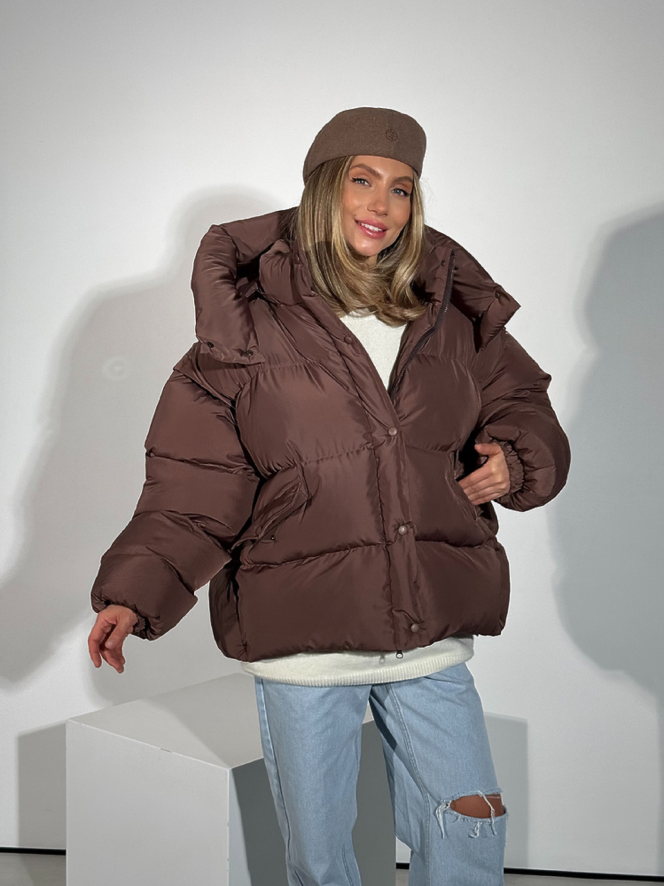 Пуховик Milirud модель mil588-shokoladnij Фото