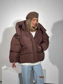 Пуховик Milirud модель mil588-shokoladnij Фото