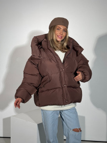 Пуховик Milirud модель mil588-shokoladnij Фото