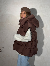 Пуховик Milirud модель mil588-shokoladnij Фото