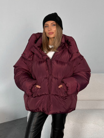 Пуховик Milirud модель mil588-burgund Фото