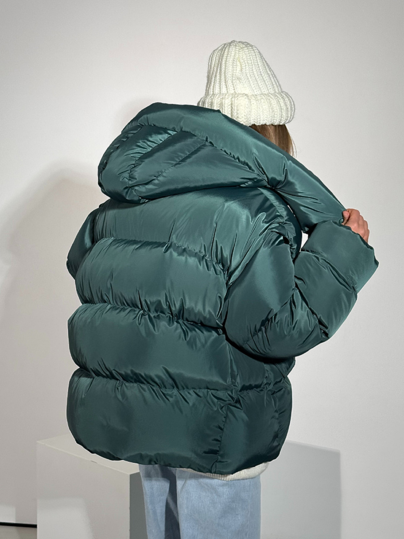 Пуховик Milirud модель mil588-smaragdovij Фото