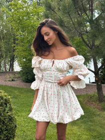 Повсякденний костюм Milirud модель mil623-chervonij Фото