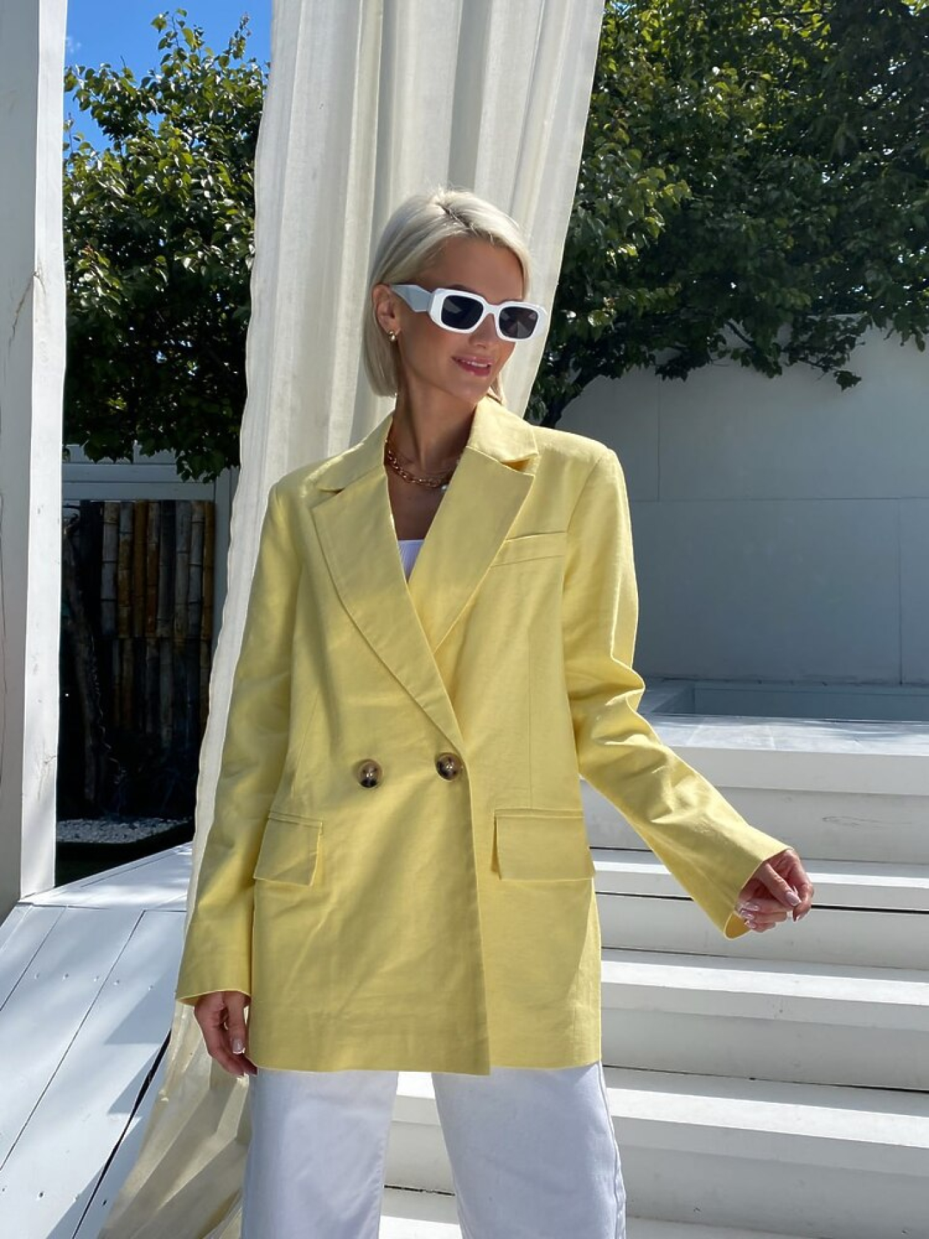 Блейзер Milirud модель mil445-zhovtij Фото