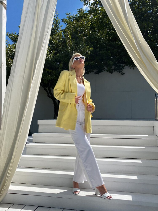 Блейзер Milirud модель mil445-zhovtij Фото