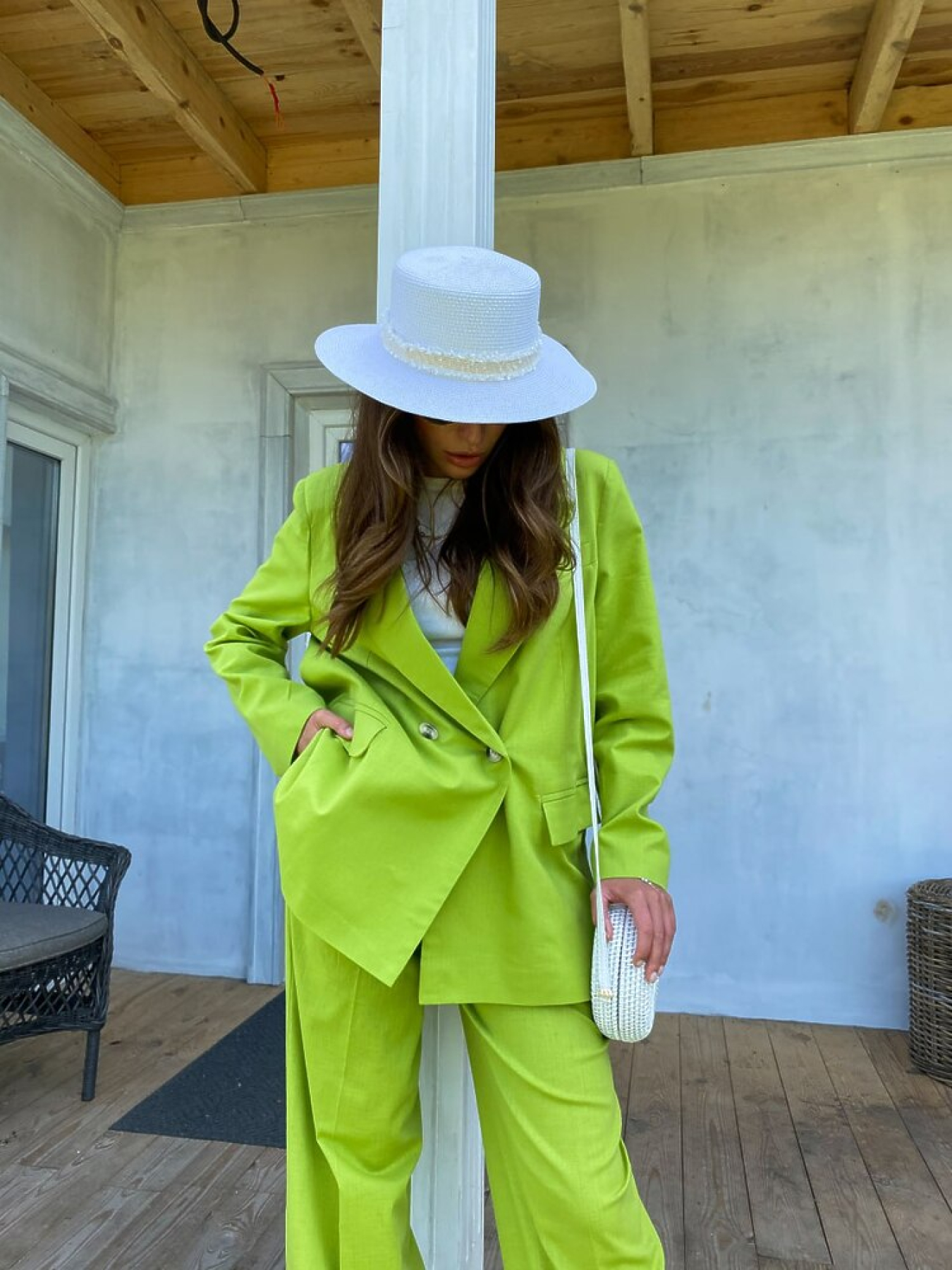 Діловий костюм Milirud модель mil444-lajm Фото