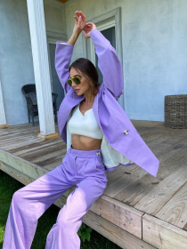 Деловой костюм Milirud модель mil444-buzxkovij Фото