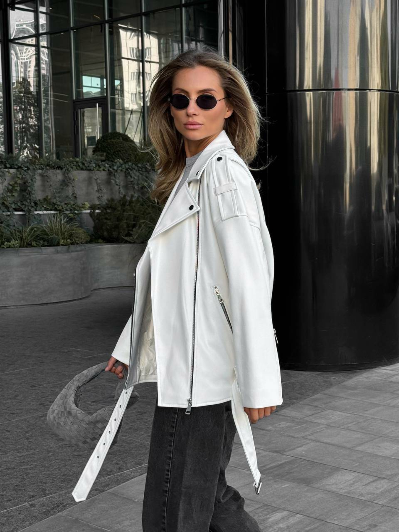 Куртка кожаная Milirud модель mil375-moloko Куртка кожаная Milirud модель mil375-moloko Фото