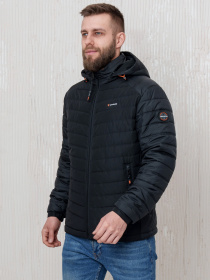 Мужская демисезонная куртка модель 110-VLN-BLCK Фото