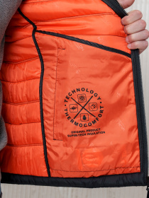 Мужская демисезонная куртка модель 110-VLN-BLCK Фото