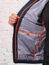 Чоловіча демісезонна куртка модель 908-VLN-BLUE Фото