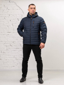 Чоловіча демісезонна куртка модель 908-VLN-BLUE Фото