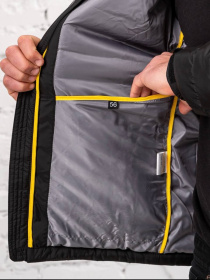 Чоловіча демісезонна куртка модель 908-VLN-BLCK Фото