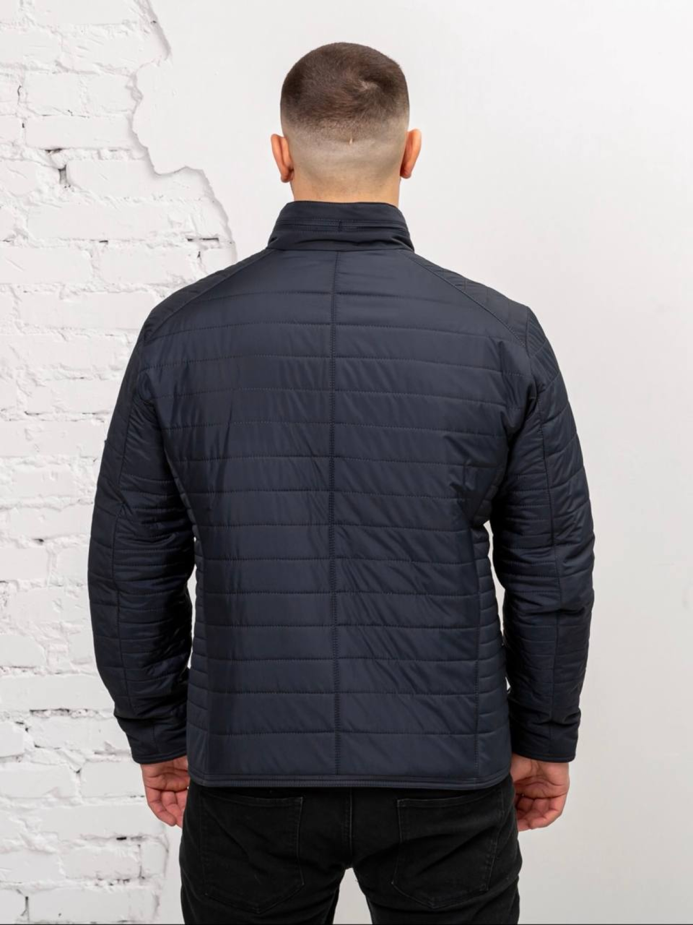 Чоловіча демісезонна куртка модель 108-VLN-BLUE Чоловіча демісезонна куртка модель 108-VLN-BLUE Фото