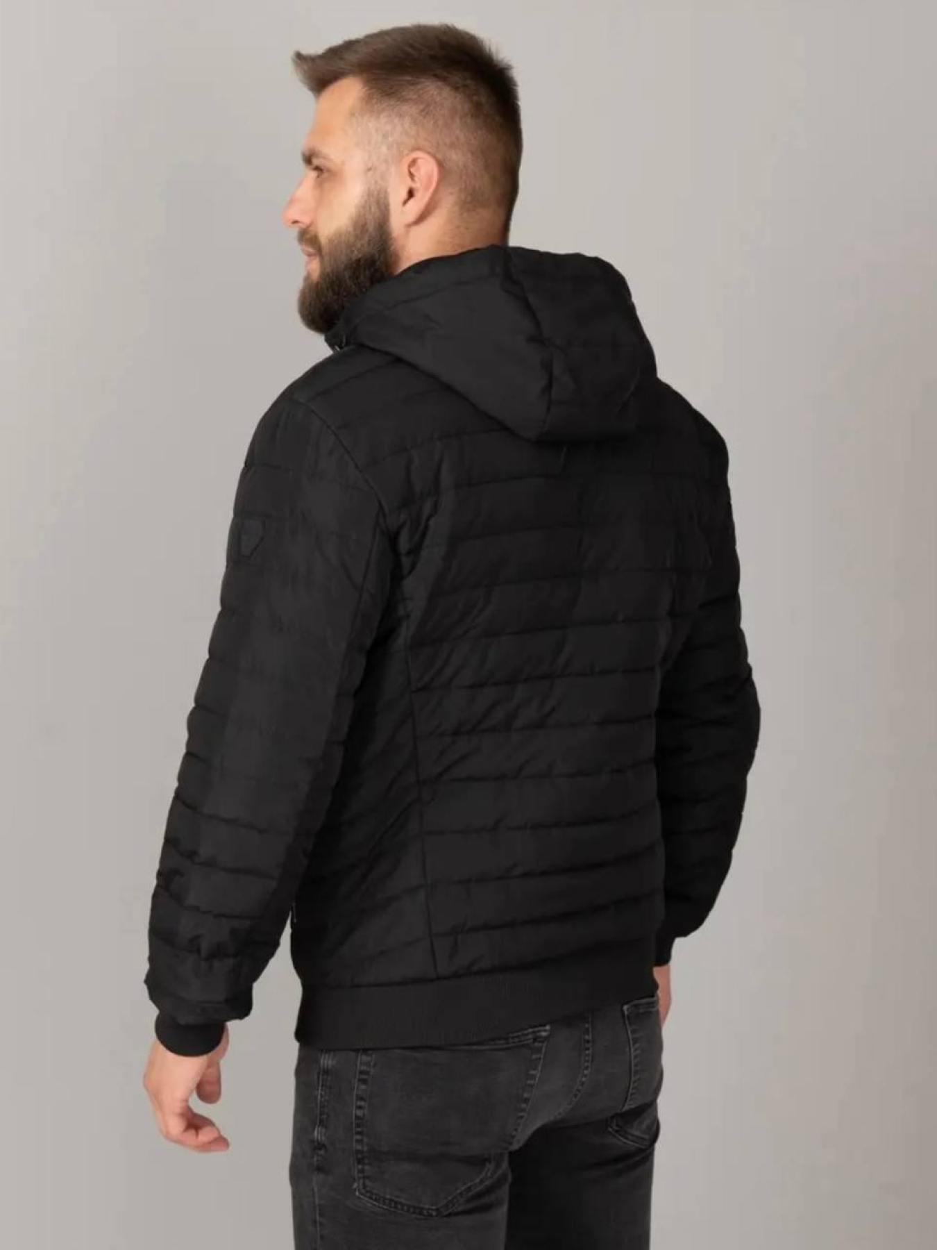 Чоловіча демісезонна куртка модель 33k-VLN-BLC Фото