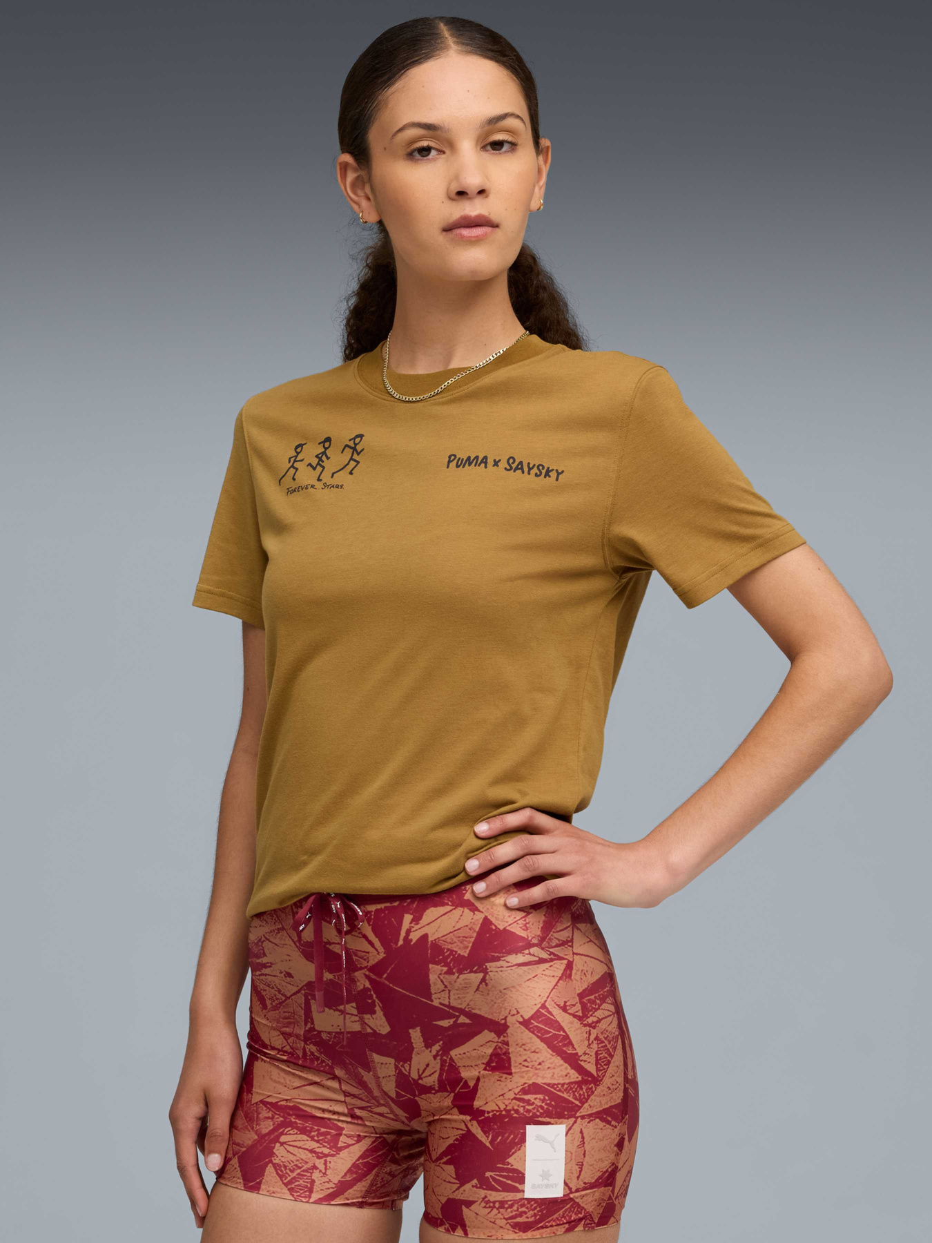 Футболка PUMA x SAYSKY Tee Unisex модель 528147 Фото