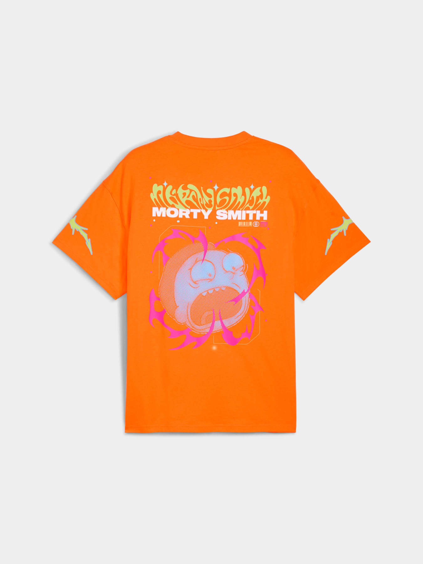 Футболка PUMA x RICK AND MORTY Basketball Tee Men II модель 633098 Фото