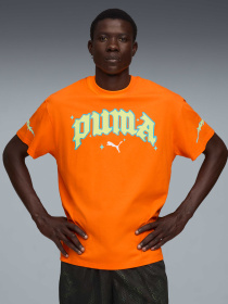 Футболка PUMA x RICK AND MORTY Basketball Tee Men II модель 633098 Фото