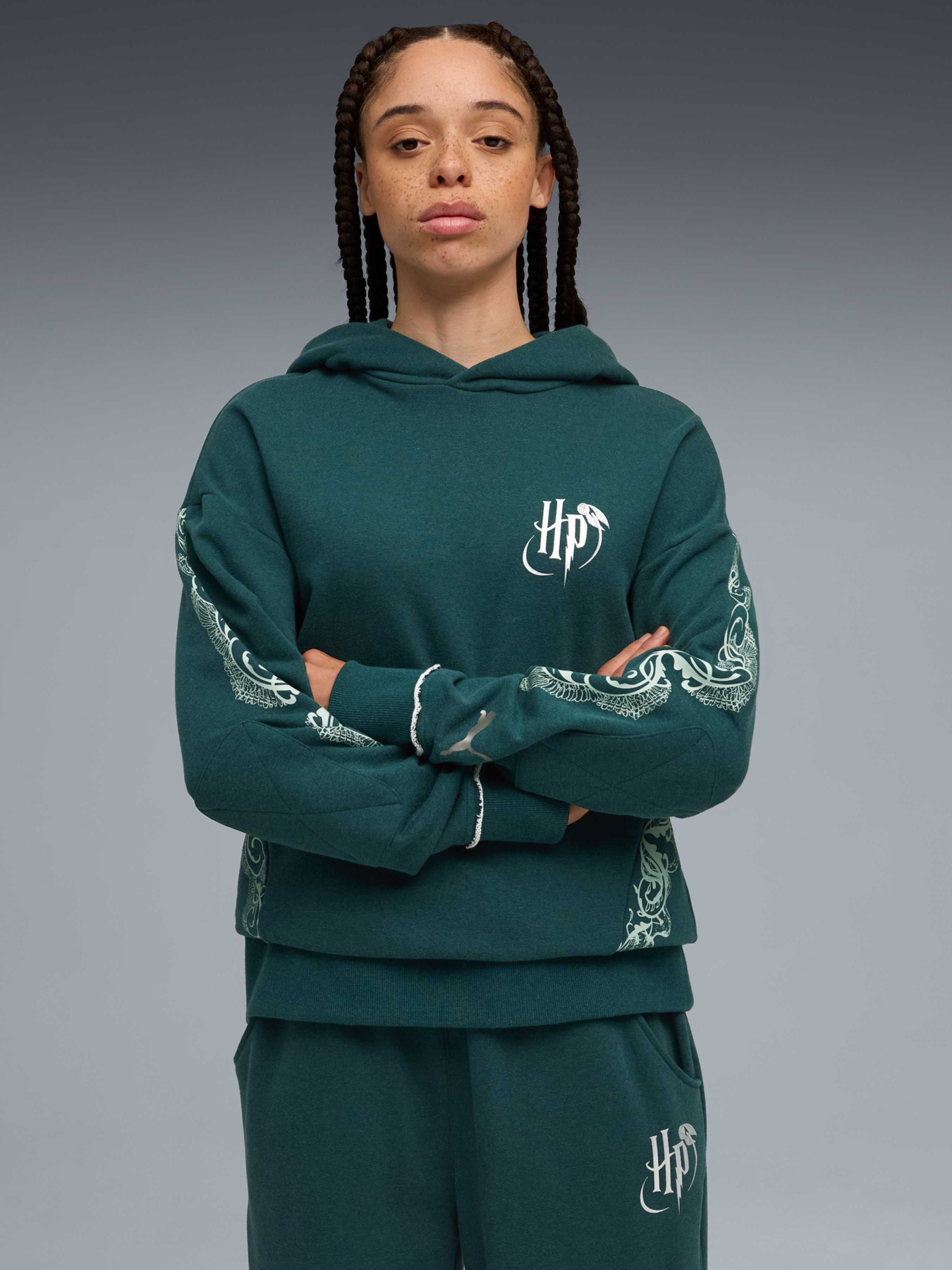 Худі PUMA Hoops x Harry Potter Hoodie модель 633108 Фото