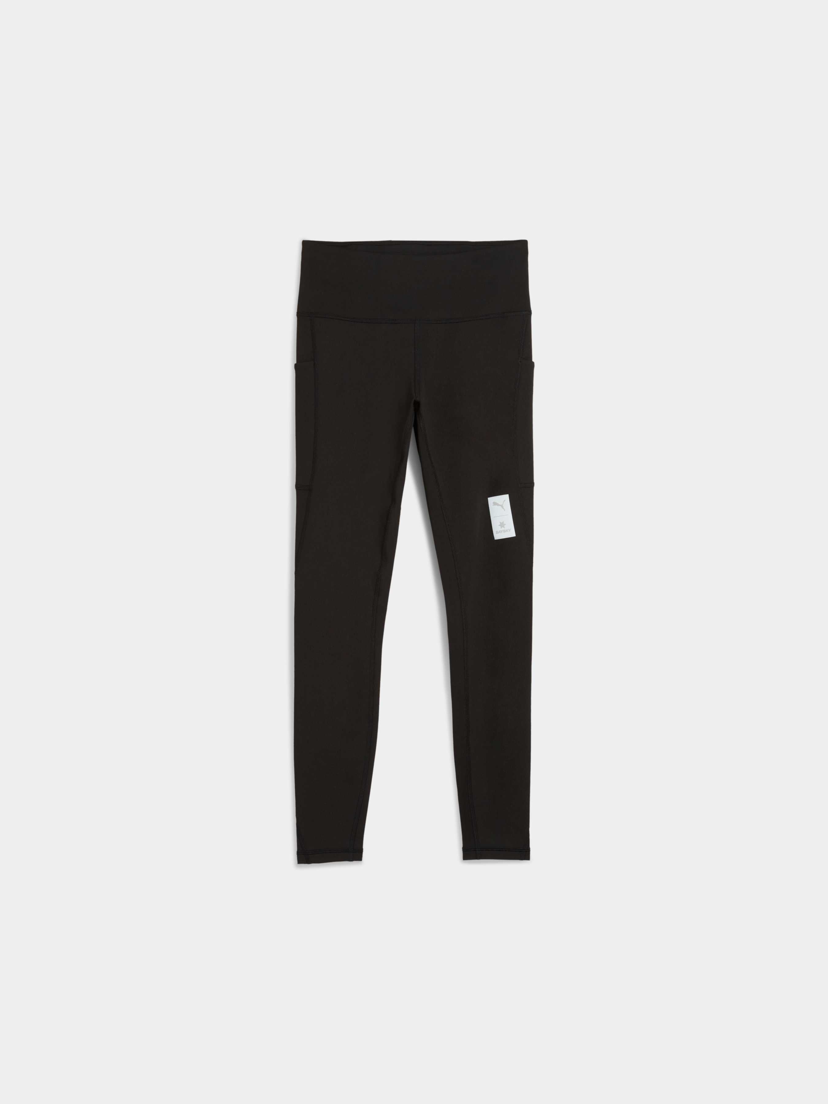 Жіночі Спортивні леггінси PUMA W x Saysky Fleece Tight (527560_01) колір чорний, матеріал комбінований верх PUMA - купити в Україні