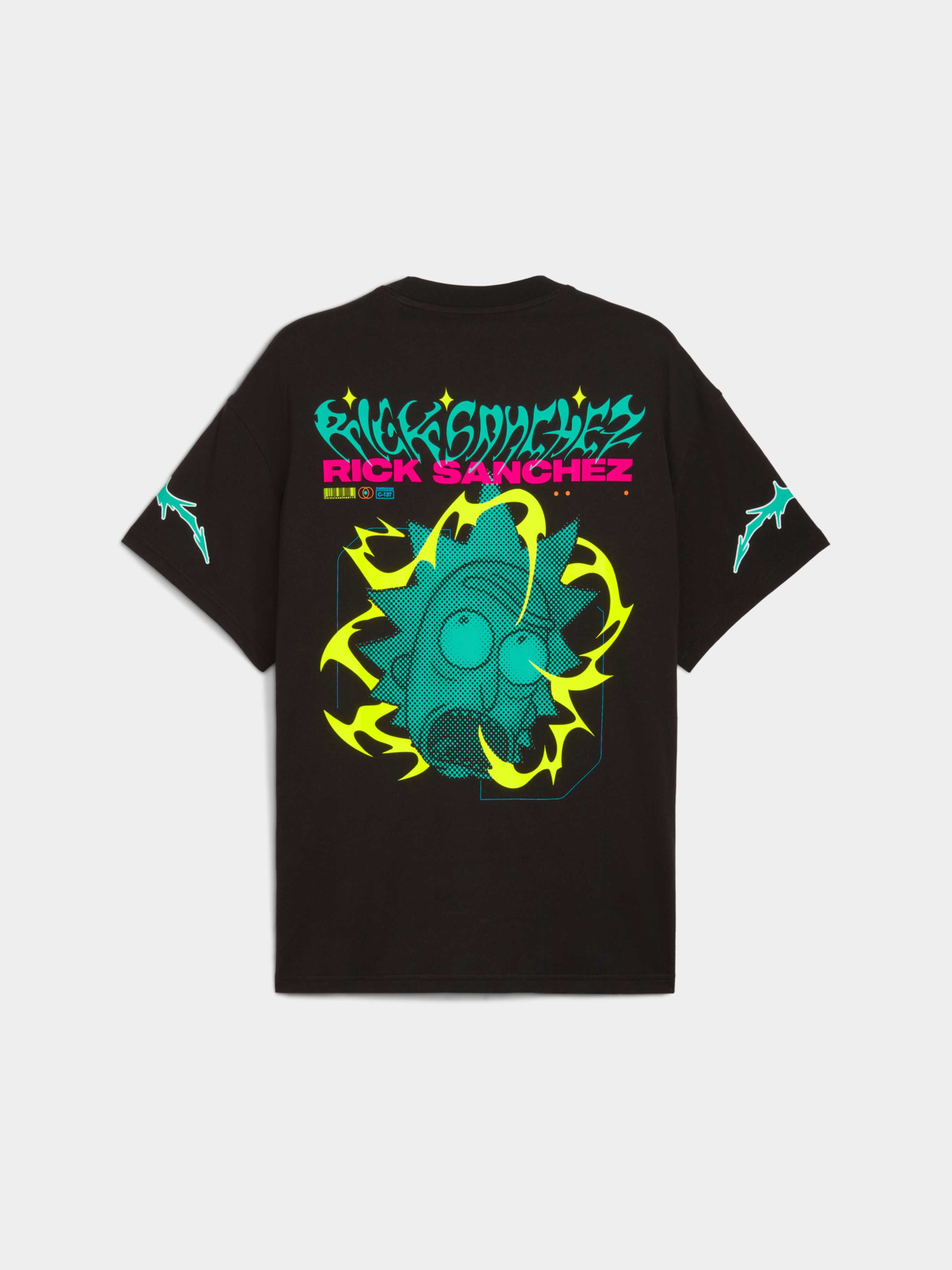 Футболка PUMA Hoops x Rick And Morty Tee I модель 633097 Фото