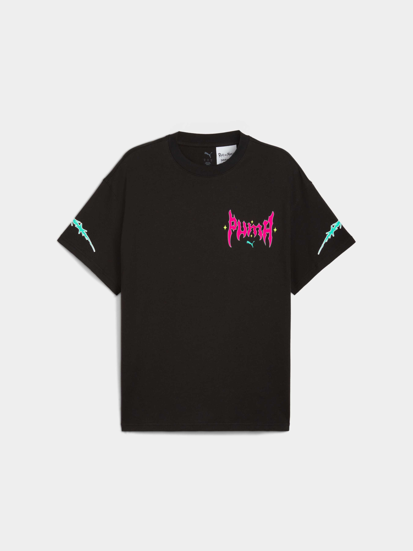 Футболка PUMA Hoops x Rick And Morty Tee I модель 633097 Фото