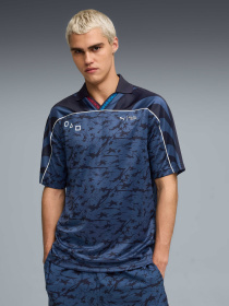 Футболка PUMA x SQUID GAME All-Over Print Jersey Men модель 630707 Фото