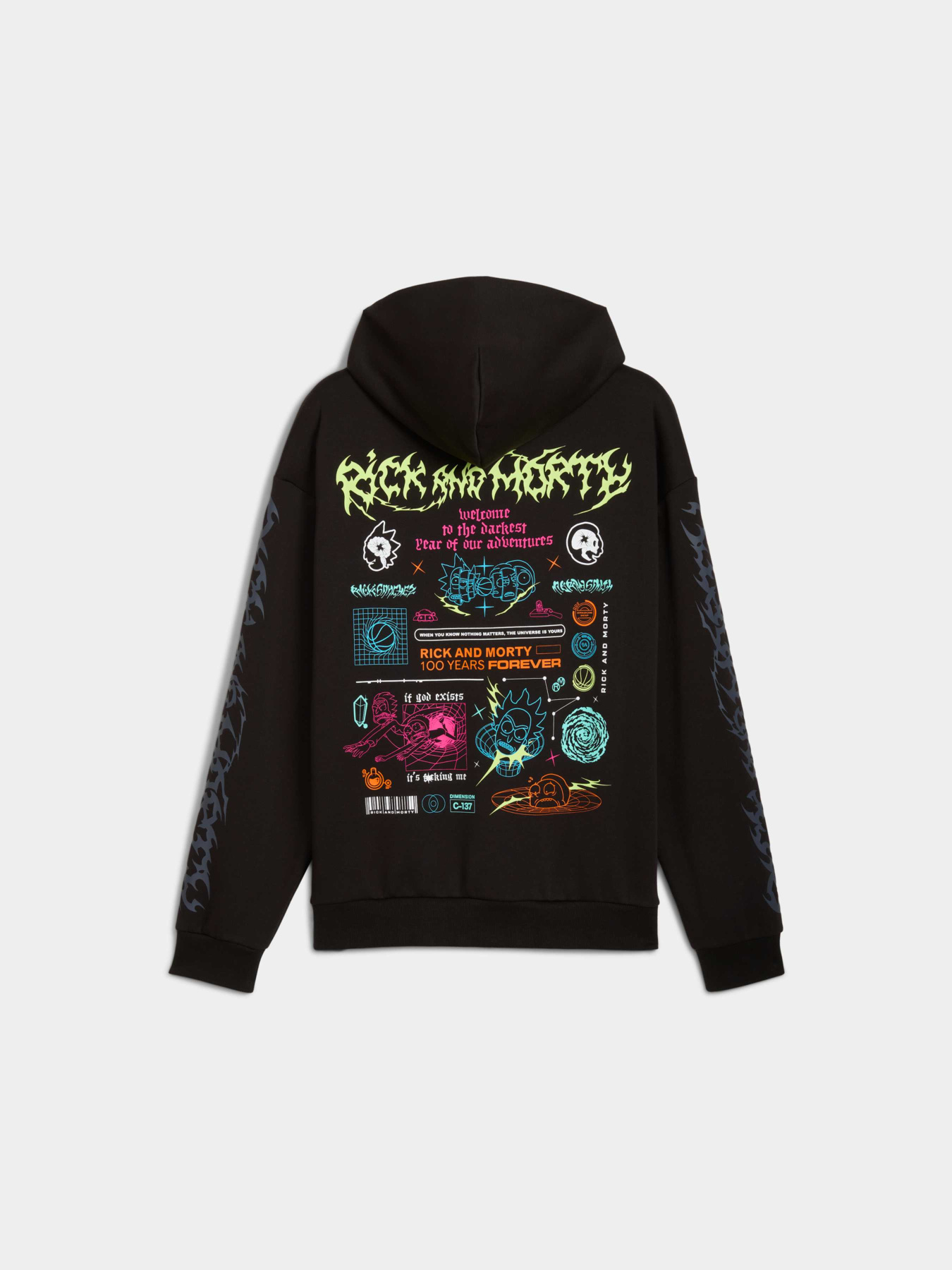 Худи PUMA x RICK AND MORTY Hoodie Men модель 633094 Худи PUMA x RICK AND MORTY Hoodie Men модель 633094 Фото
