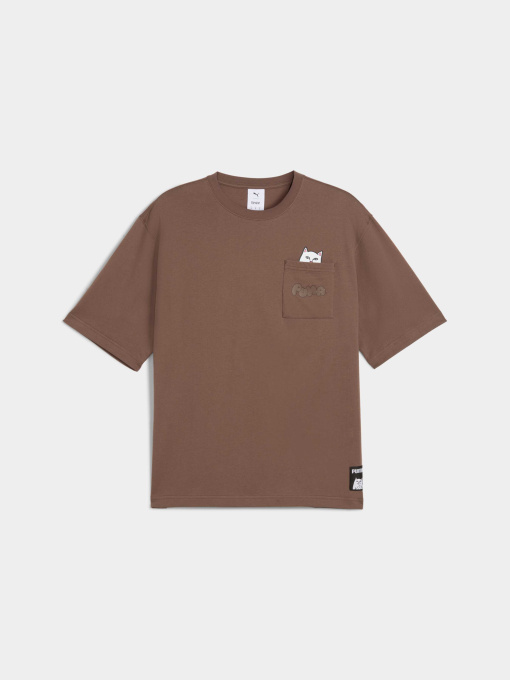 Футболка PUMA x RIPNDIP Pocket Tee Men модель 633779 Фото