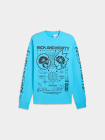 Світшот PUMA Hoops x Rick And Morty Ls модель 633099 Фото