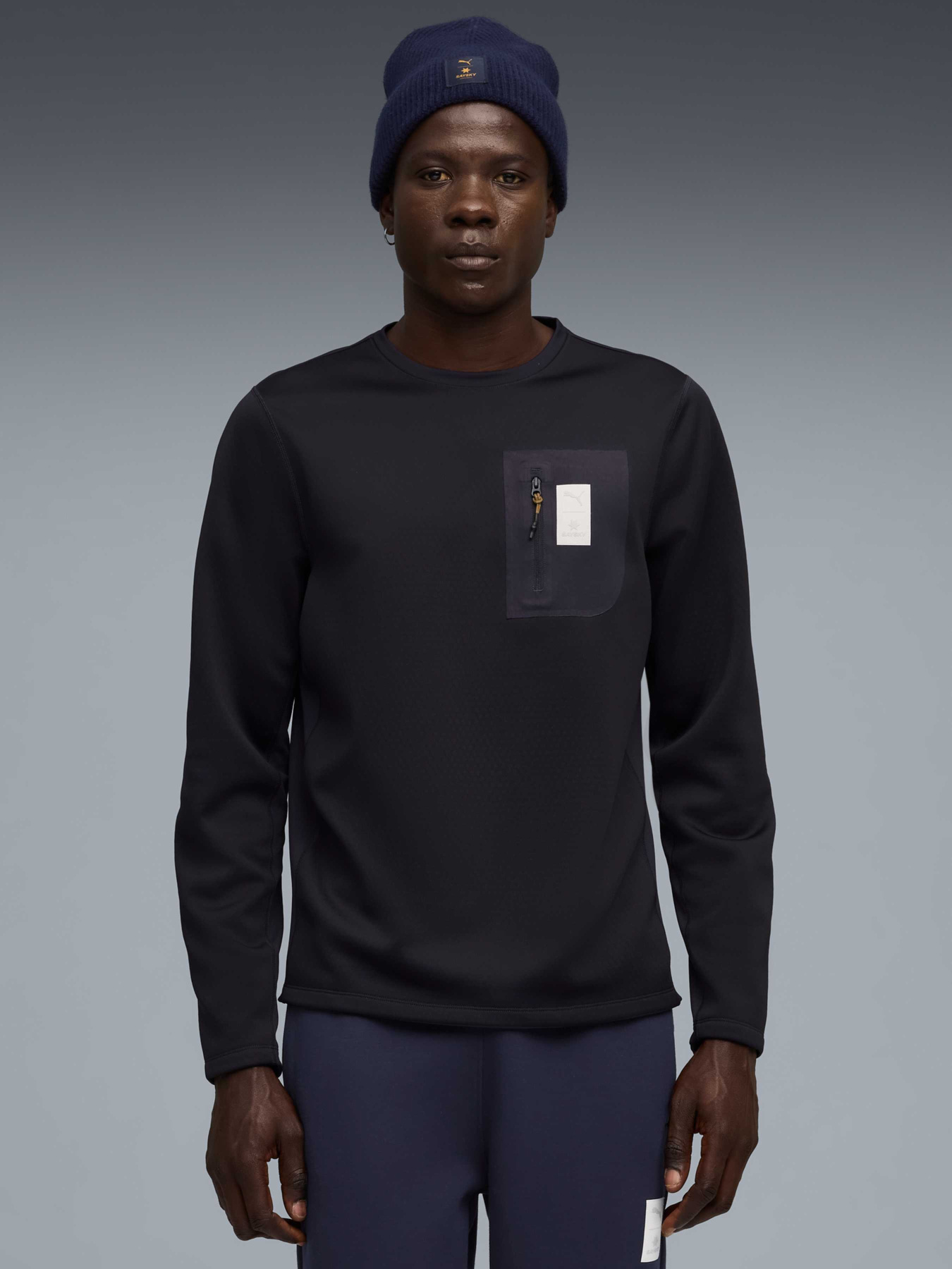 Свитшот PUMA M x Saysky Brushed Ls модель 527553 Фото