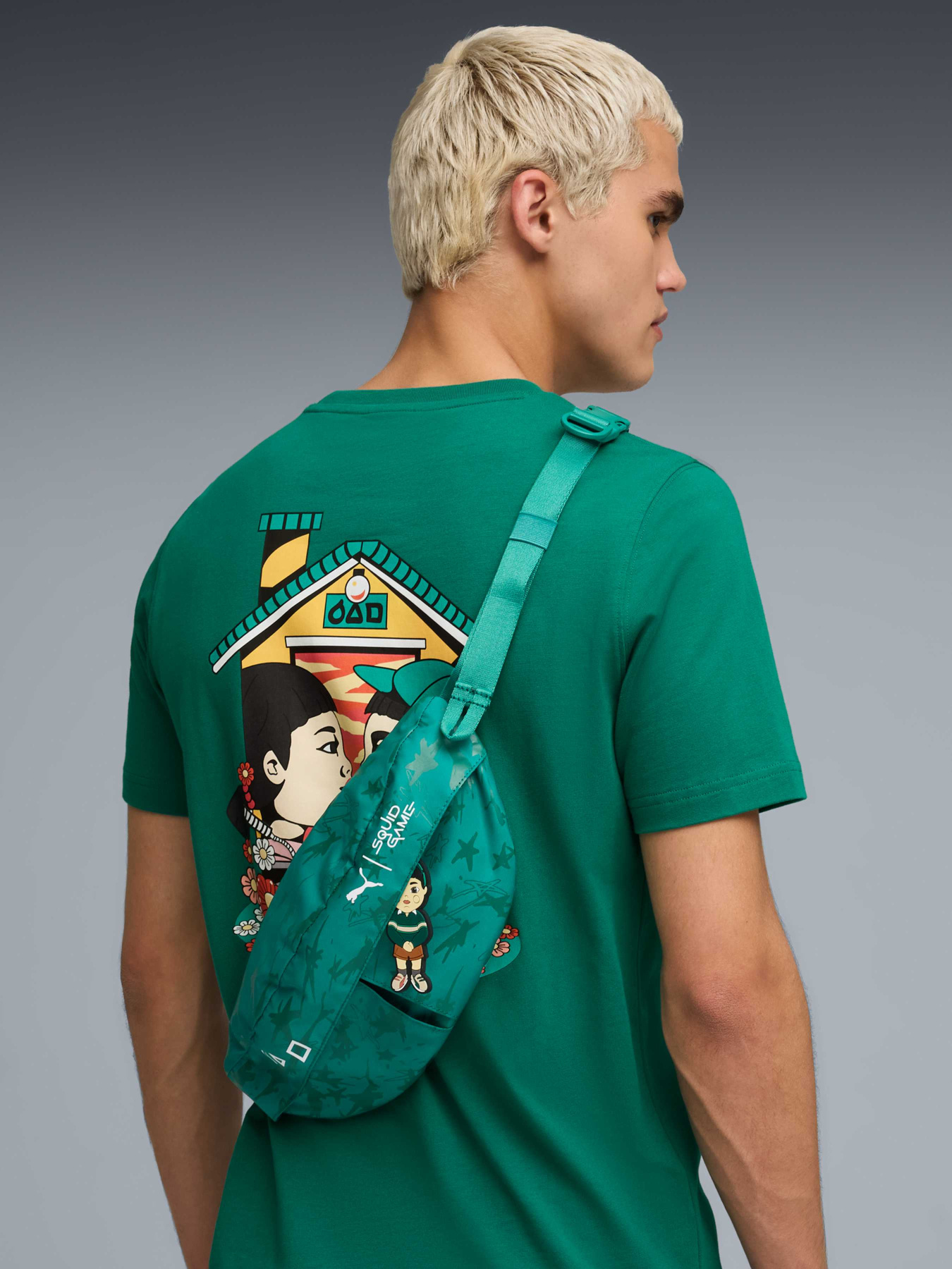 Поясная сумка PUMA x Squid Game Waist Bag модель 091585 Фото