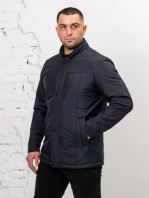 Чоловіча куртка демісезонна модель 77-VLN-BLUE Фото