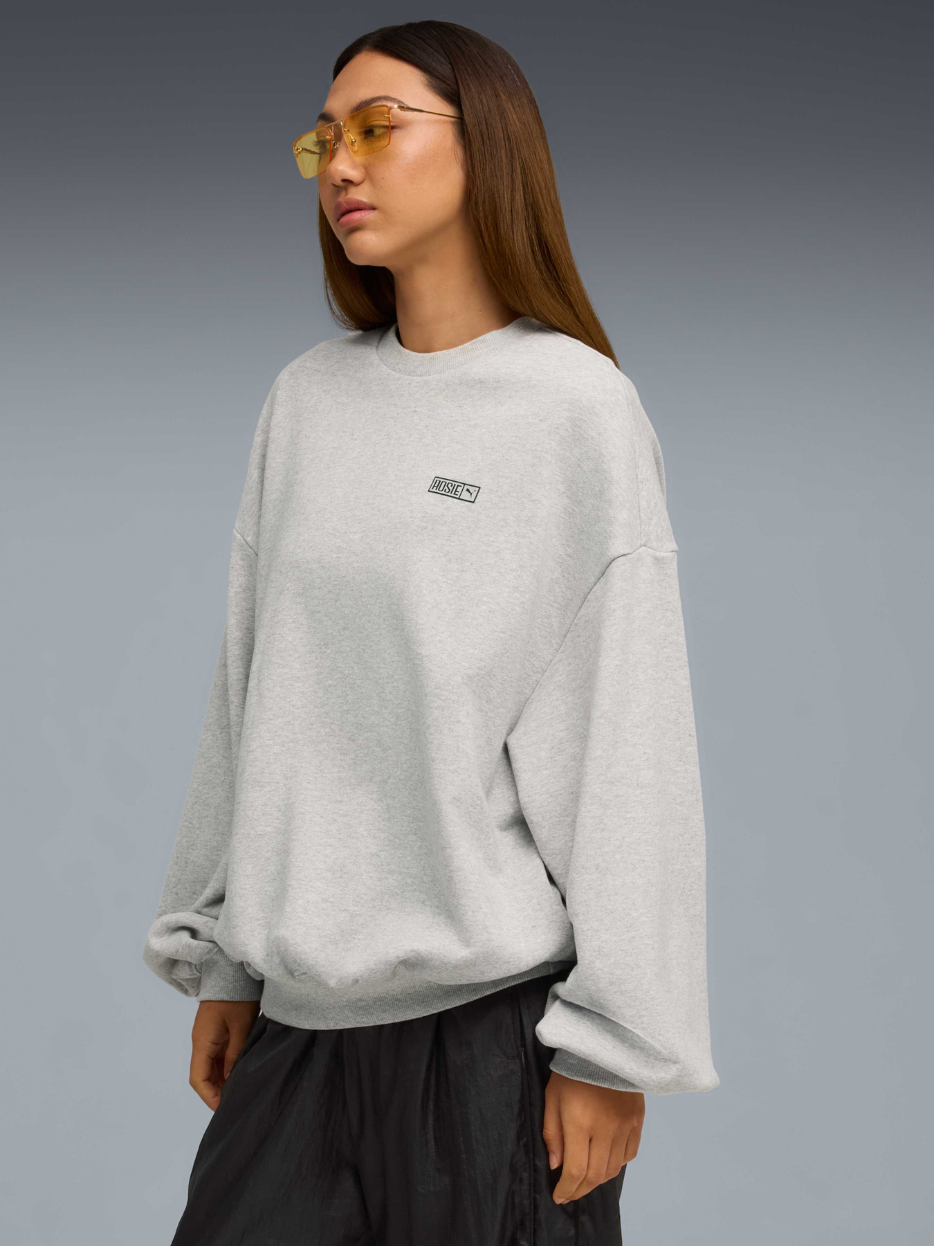 Світшот PUMA x Rosé Oversized Crew модель 633803 Фото