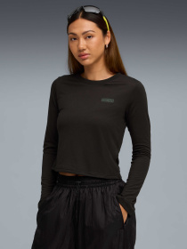 Лонгслів PUMA x ROSÉ Long Sleeve Tee Women модель 633805 Фото