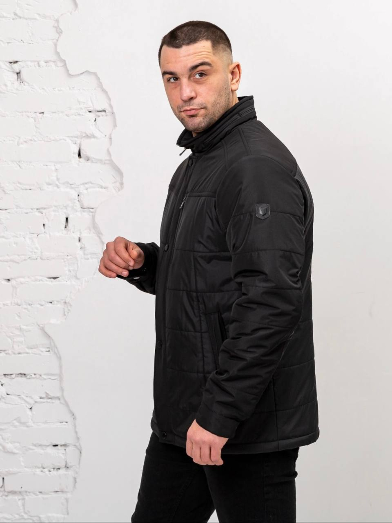 Мужская куртка демисезонная модель 77-VLN-BLCK Мужская куртка демисезонная модель 77-VLN-BLCK Фото