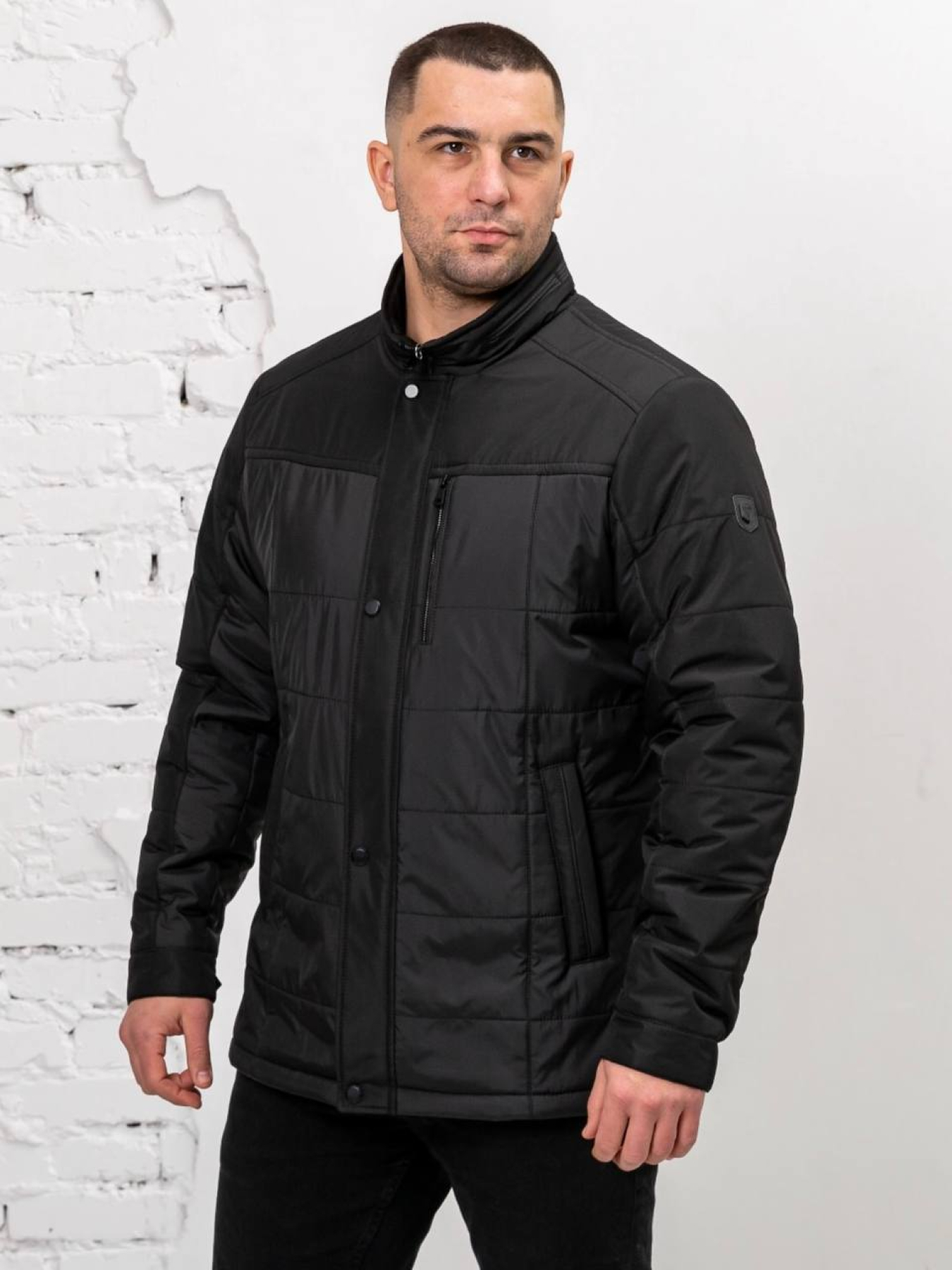 Мужская куртка демисезонная модель 77-VLN-BLCK Мужская куртка демисезонная модель 77-VLN-BLCK Фото