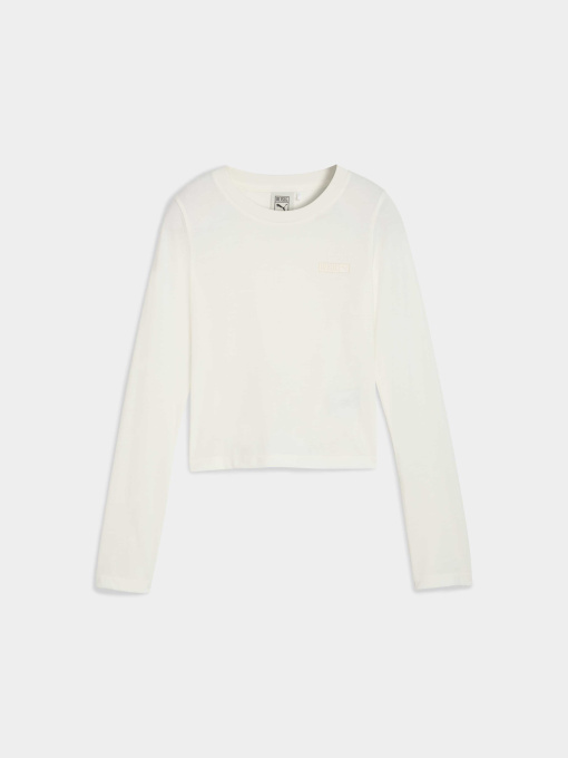 Лонгслів PUMA x ROSÉ Long Sleeve Tee Women модель 633805 Фото